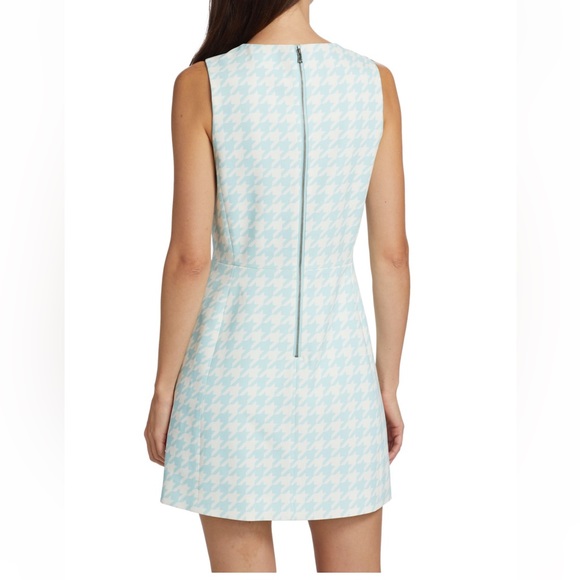 Alice and Olivia Clyde Houndstooth Dress | Size 6 - Picture 5 of 7